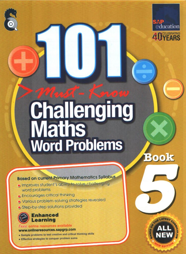 101 Challenging Math Word Problems Book 5