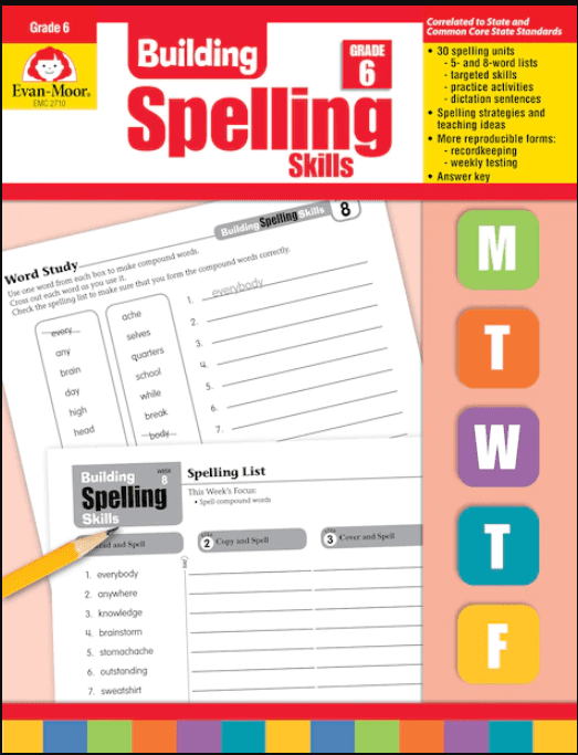 Building Spelling Skills Level 6