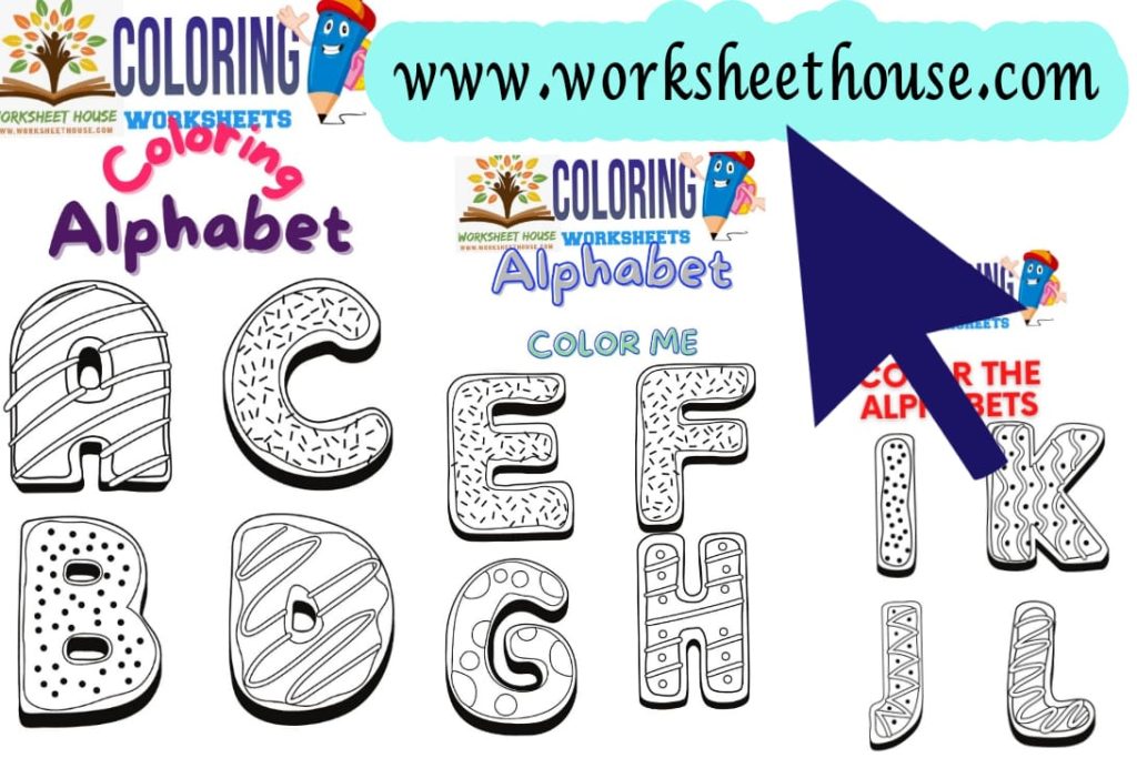 Rich Results on Google's SERP when searching for 'coloring worksheets for alpha