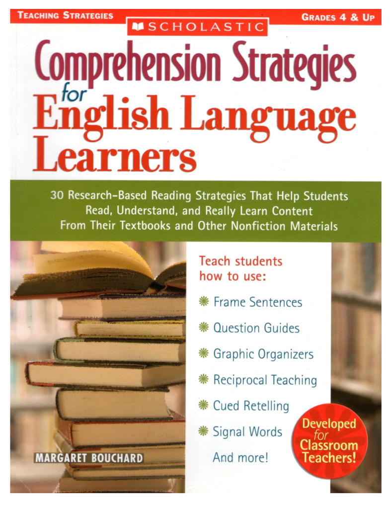 Rich Rusults on Google's SERP when searching for 'Comprehension Strategies for English Language Learners_