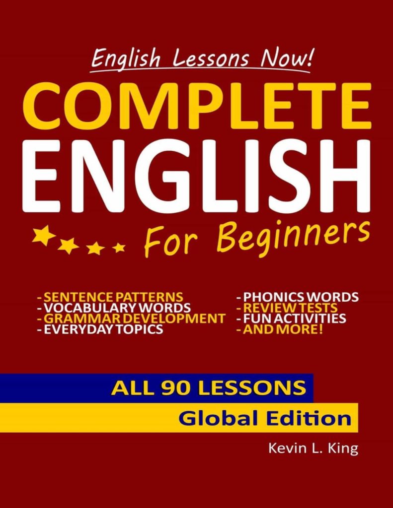 Rich Rusults on Google's SERP when searching for 'English Lessons Now Complete English For Beginners