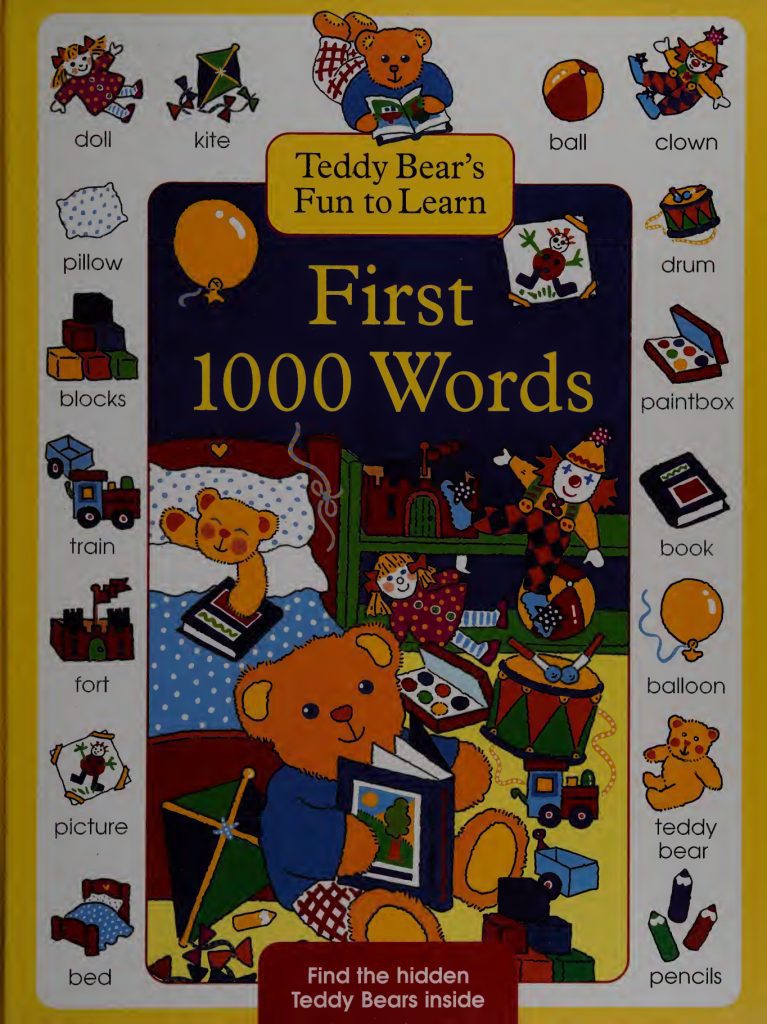 Rich Rusults on Google's SERP when searching for 'First-1000-Words-Book-2