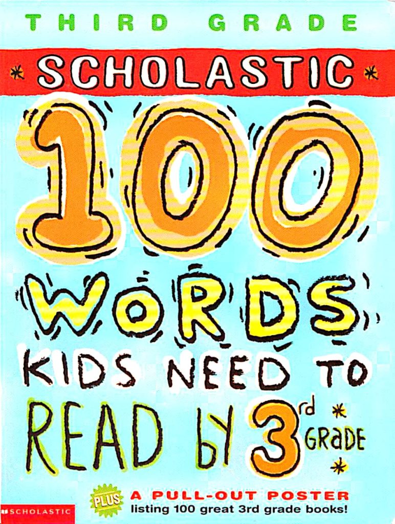 100 words kids need to know by 3rd grade