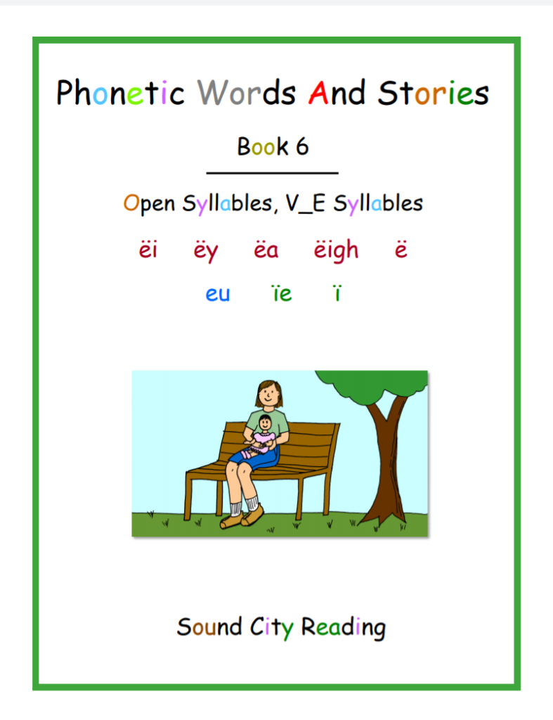 Phonetic Words and Stories 6