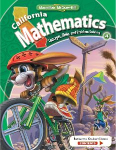 California Mathematics 4