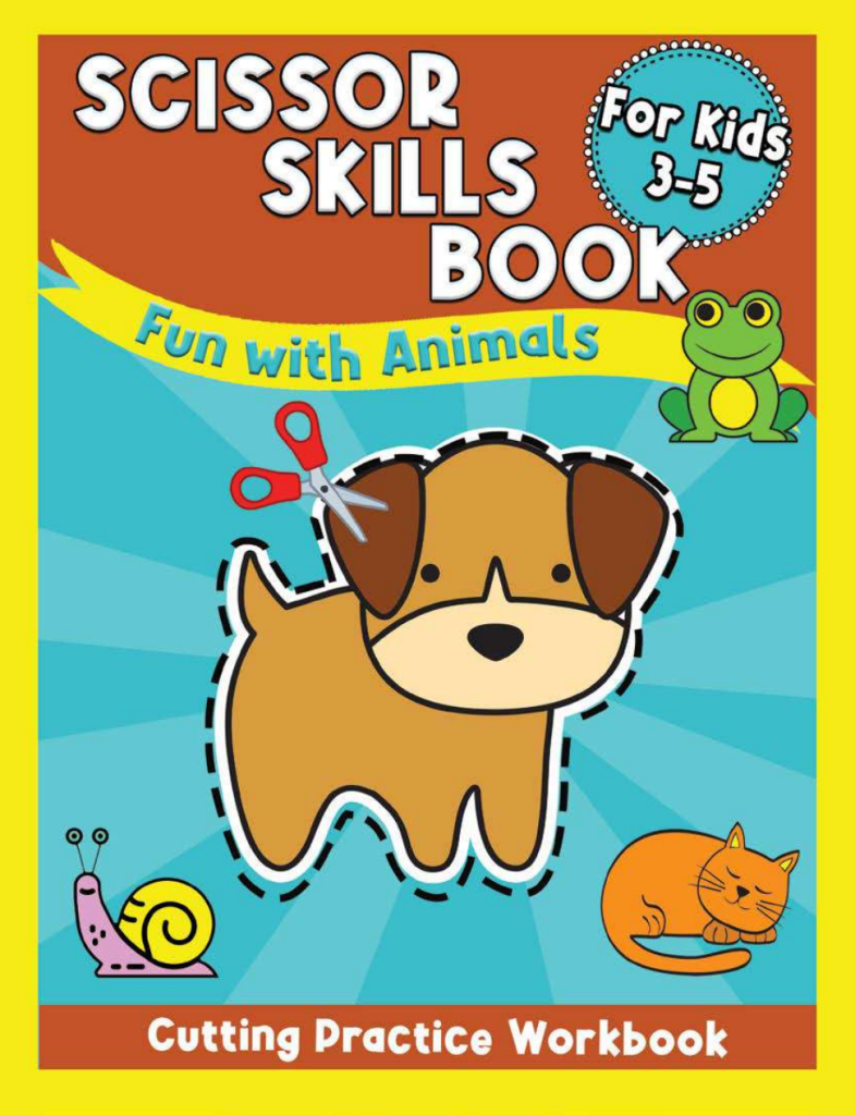 Scissor Skills Book for Kids