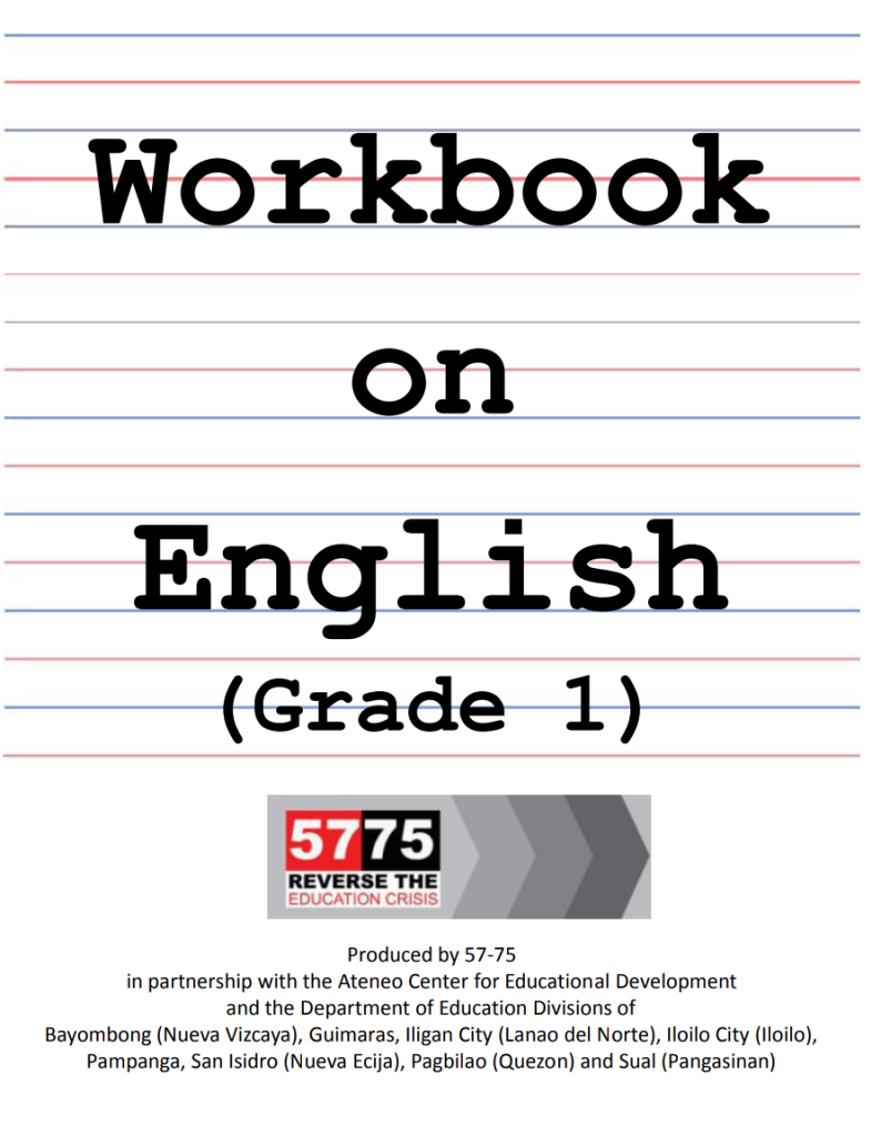Worknbook on English
