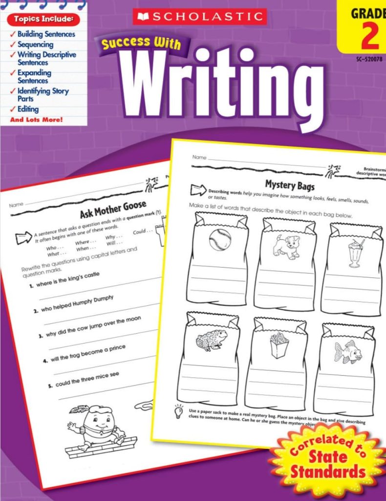 Scholastic Success with Writing Grade 2